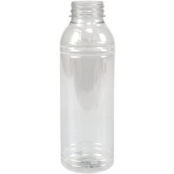 Pet fles 500 ml zonder dop transparant