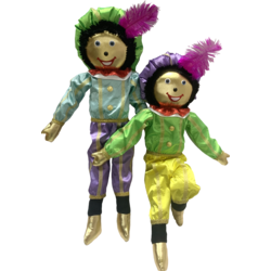 Flexible Piet goud 45 cm assorti