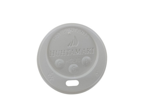 Bekerdeksel IEZZY Ø70mm plastic 100 stuks