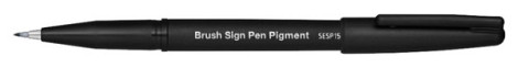 Brushpen Pentel SESP15-NX Sign grijs