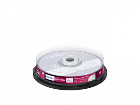 DVD+RW Philips 4.7GB 4x SP (10)