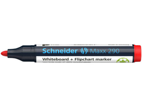 Viltstift Schneider Maxx 290 whiteboard rond 2-3mm assorti doos à 3+1 gratis
