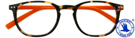 Leesbril I Need You +2.50 dpt Junior Selection bruin-oranje