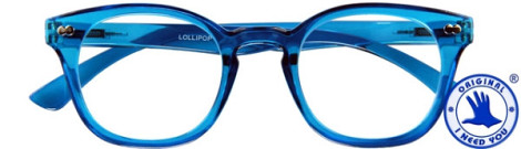 Leesbril I Need You +1.00 dpt Lollipop blauw