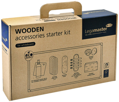 Whiteboard accessoire starter kit Legamaster WOODEN