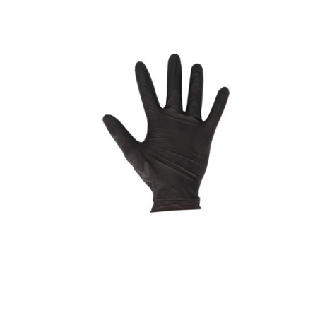 Handschoen CMT M soft nitril zwart