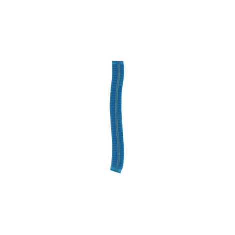 Haarnet CMT clip non-woven L 53cm met detectie strip PP blauw