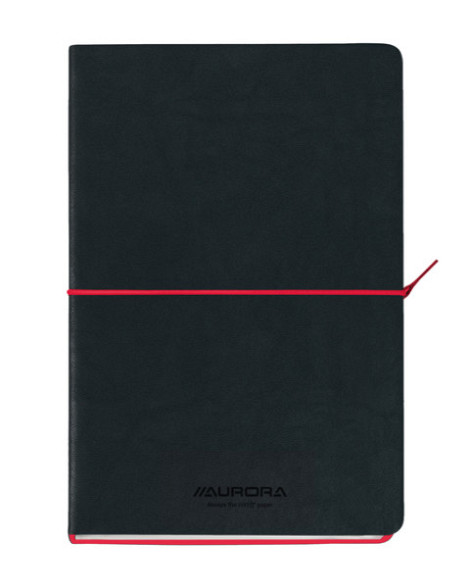 Notitieboek Aurora Tesoro A5 192blz lijn 80gr rood