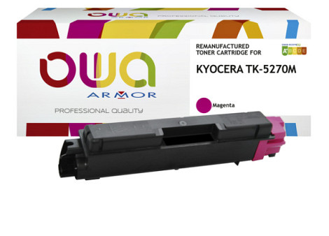 Toner OWA alternatief tbv Kyocera TK-5270M rood