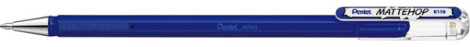 Gelschrijver Pentel K110 Mattehop medium blauw