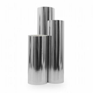 Cadeaupapier 50cm dessin 2054 zilver metallic