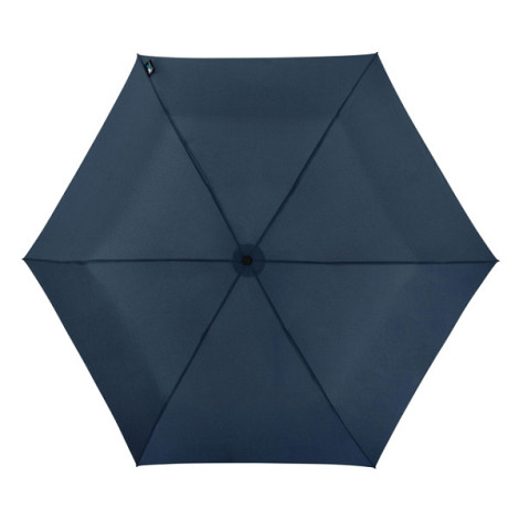Paraplu Travellight® extreem licht opvouwbaar windproof doorsnede 90 cm donker blauw