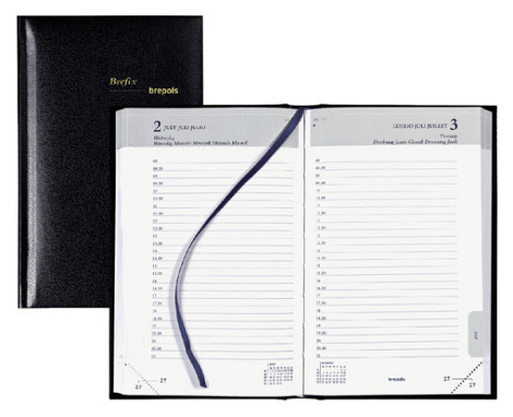 Brepols Optivision XL agenda, Nature, Franstalig, assorti, 2025