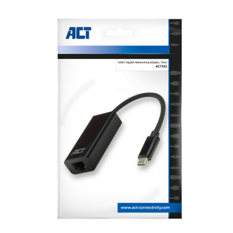 Adapter ACT USB-C naar Gigabit Ethernet