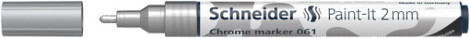 Viltstift  Schneider Paint-it 061 2.0mm metallic chrome