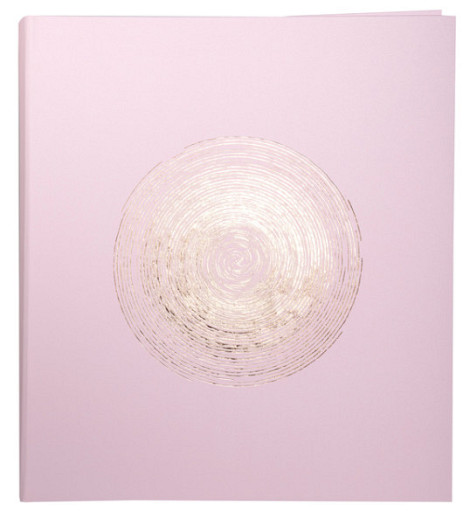 Fotoalbum Exacompta 29x32cm 60 witte pagina's Ellipse roze