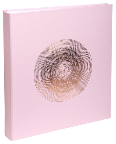 Fotoalbum Exacompta 29x32cm 60 witte pagina's Ellipse roze