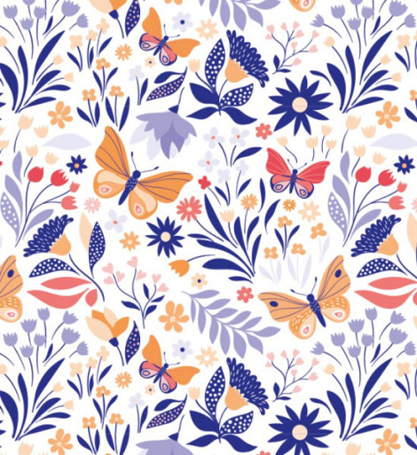 Cadeauzakjes 12x19cm 200 stuks des. 806 Vlinders