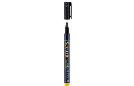 Krijtstift SECURIT SMA-100 rond 1-2mm zwart