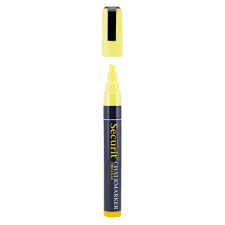 Krijtstift SECURIT SMA-510 platte punt 2-6mm geel