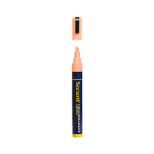 Krijtstift SECURIT SMA-510 platte punt 2-6mm oranje