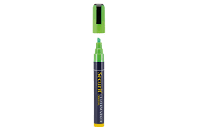 Krijtstift SECURIT SMA-510 platte punt 2-6mm groen