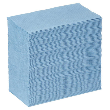 Poetsdoek WypAll X80 Powerclean 426x212mm 80vel dispenserdoos blauw 8295