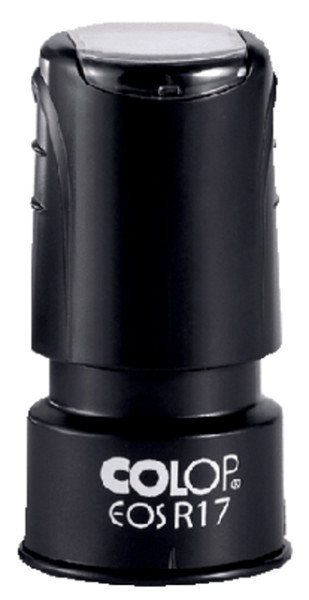 Tekststempel Colop EOS R 17 flashtechnologie met stempelplaat