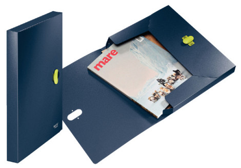 Documentenbox Leitz re:cycle donkerblauw