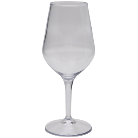 Kunststof Wijnglas Almeria  Transparant  470cc PER STUK