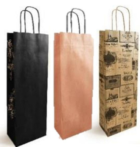 Wijnflestas 1 fles 140+80x390mm Bar a vin (50 stuks)