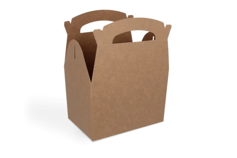 Kids Menuboxen, kraft 110x160x170mm 50 stuks
