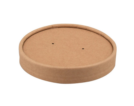 deksel voor kraft paper cup rond 98mm Transparant 50 stuks