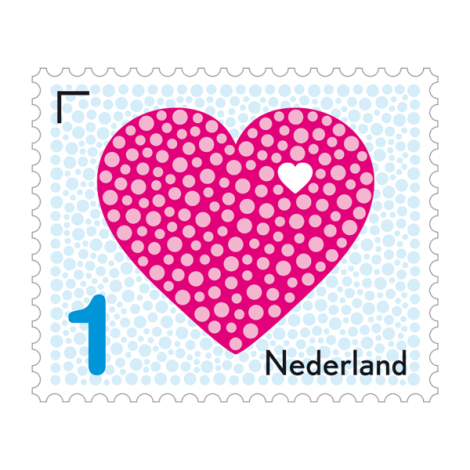 Postzegel Liefde nr 1 10 stuks (€ 1,14 per stuk)