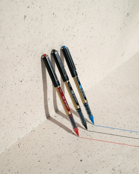 Rollerpen Uni-ball Eye eco 150E breed zwart