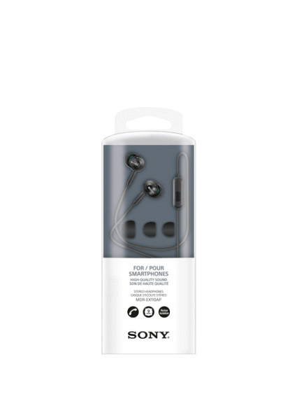 Oortelefoon Sony EX110AP basic zwart