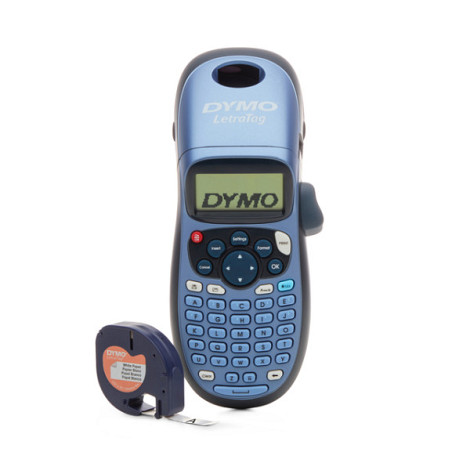 Labelprinter Dymo LetraTag 100H draagbaar abc 12mm blauw