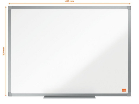 Whiteboard Nobo Essence 30x45cm staal