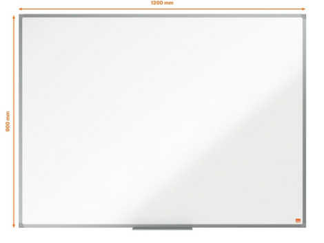 Whiteboard Nobo Essence 90x120cm staal