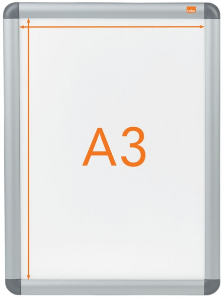 Kliklijst Nobo Essence A3 aluminium