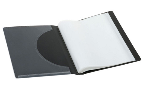 Showmap Europel Frontview A5 20-tassen antraciet