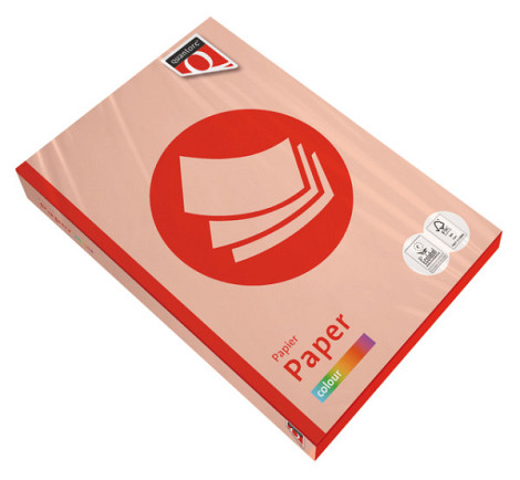 Kopieerpapier Quantore Colour A4 80gr zalm 500 vel
