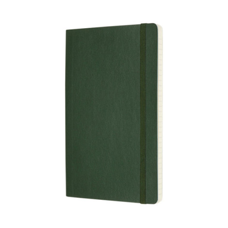 Notitieboek Moleskine large 130x210mm lijn soft cover myrtle green