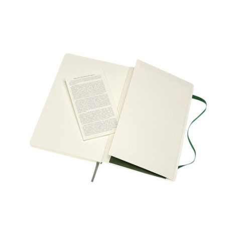 Notitieboek Moleskine large 130x210mm lijn soft cover myrtle green