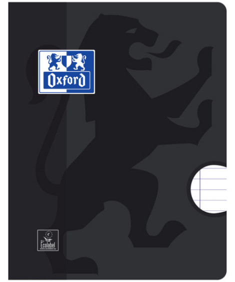 Schrift Oxford School A5 lijn 72 pagina's 80gr assorti pak à 3 stuks