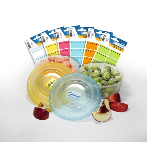 Etiket HERMA 3770 26x40mm diepvries wit 56stuks