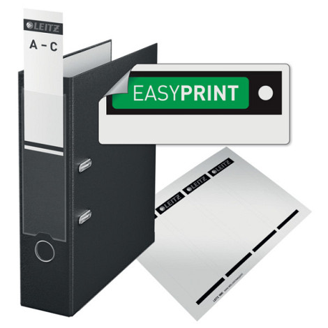 Ordner Leitz 180° 80mm PP A4 zwart