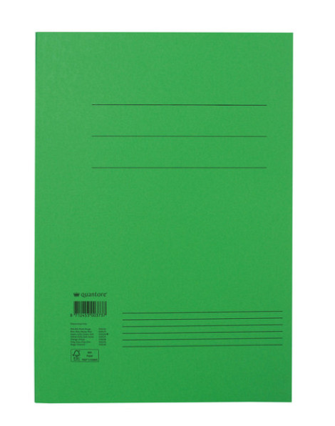 Dossiermap Quantore folio 300gr groen
