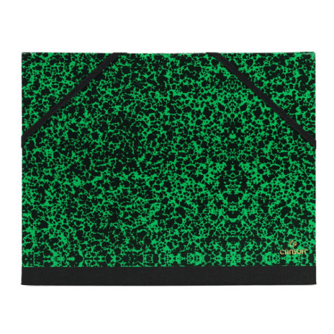 Tekenmap Canson Studio Annonay elastieksluiting 610x810mm groen