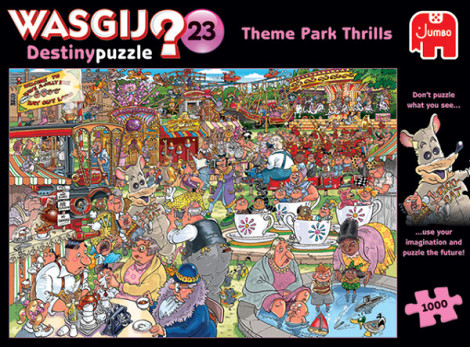 Puzzel Wasgij Destiny 23 Spektakel In Pretpark! 1000 stukjes